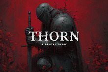 Thorn Typeface