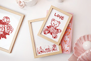 Love Coquette style. Vector clip art, a Decorative Illustration by Tata Pilip (Thumbnail 11 of 23)