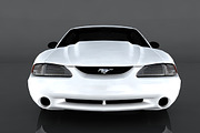 1995 Ford Mustang, a Cars & Vehicle 3D Model by valtriiu (Thumbnail 2 of 12)