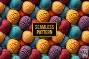 Colorful Ice Cream Scoops Patterns, a Pattern Graphic by Creative Store (Thumbnail 4 of 5)