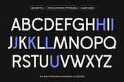 Argis – Geometric Clean Sans Serif, a Sans Serif Font by Mahesans Co (Thumbnail 8 of 10)