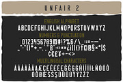 Unfair Font Family, a Font by VozzyStock (Thumbnail 6 of 12)