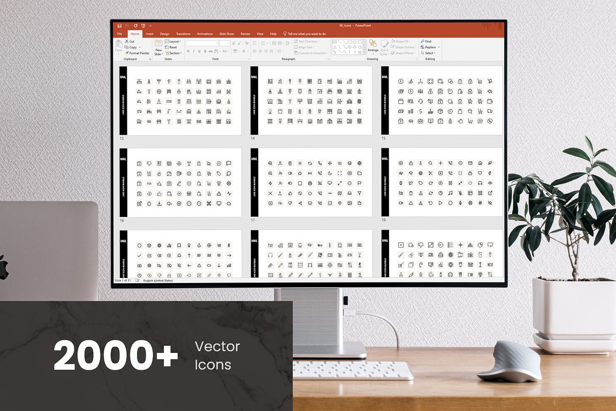 Multipurpose Presentation Template, a Presentation Template by MNML Agency (Photo 4 of 29)