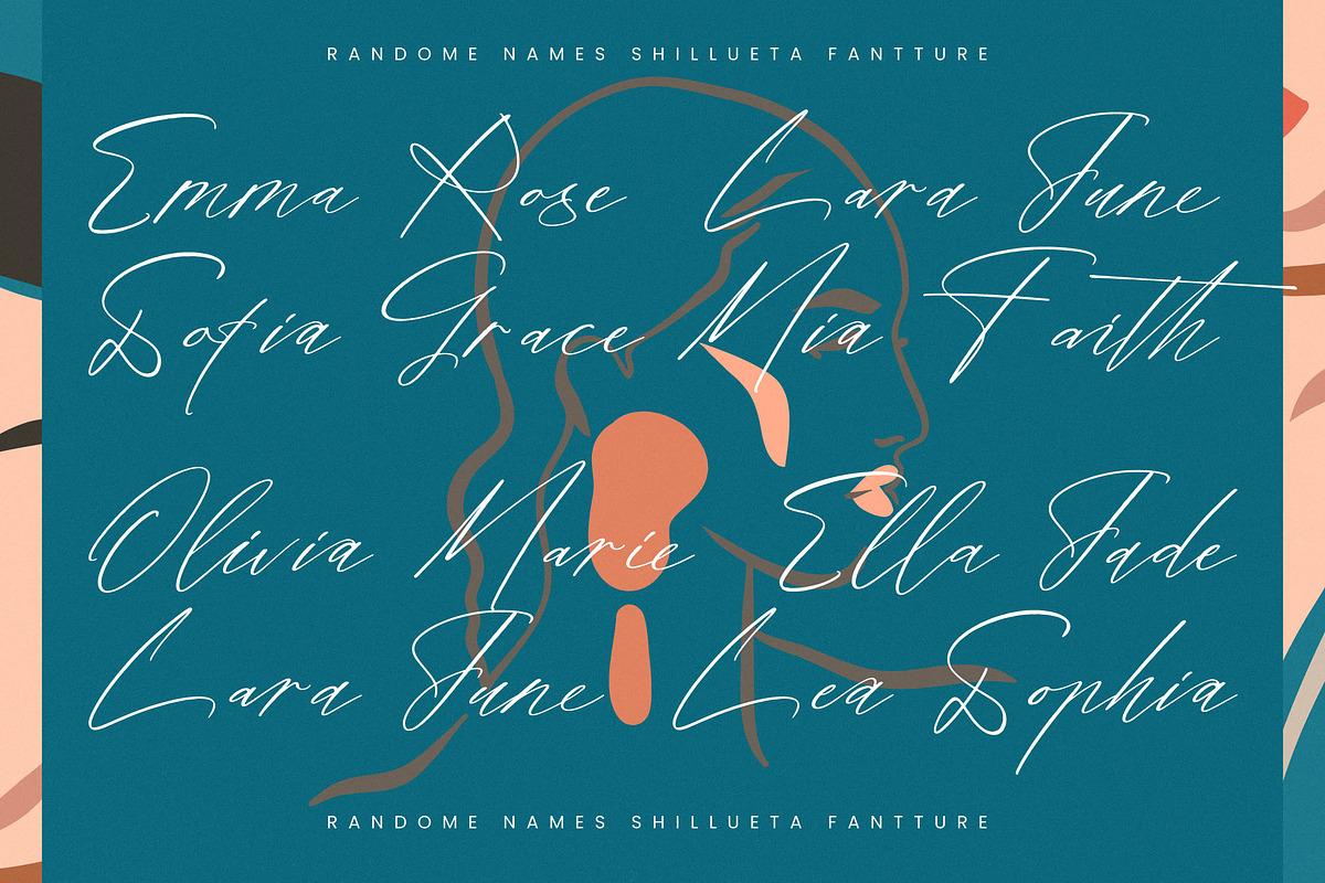 Shillueta Fantture Modern Signature, a Script Font by stylishtype.co (Photo 16 of 20)