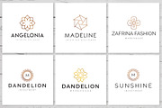30 Geometric Linear Logo Pack, a Branding & Logo Template by XpertgraphicD (Thumbnail 8 of 9)