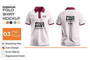 Premium Polo Mockup, an Apparel Mockup by DigitAuras (Thumbnail 1 of 3)