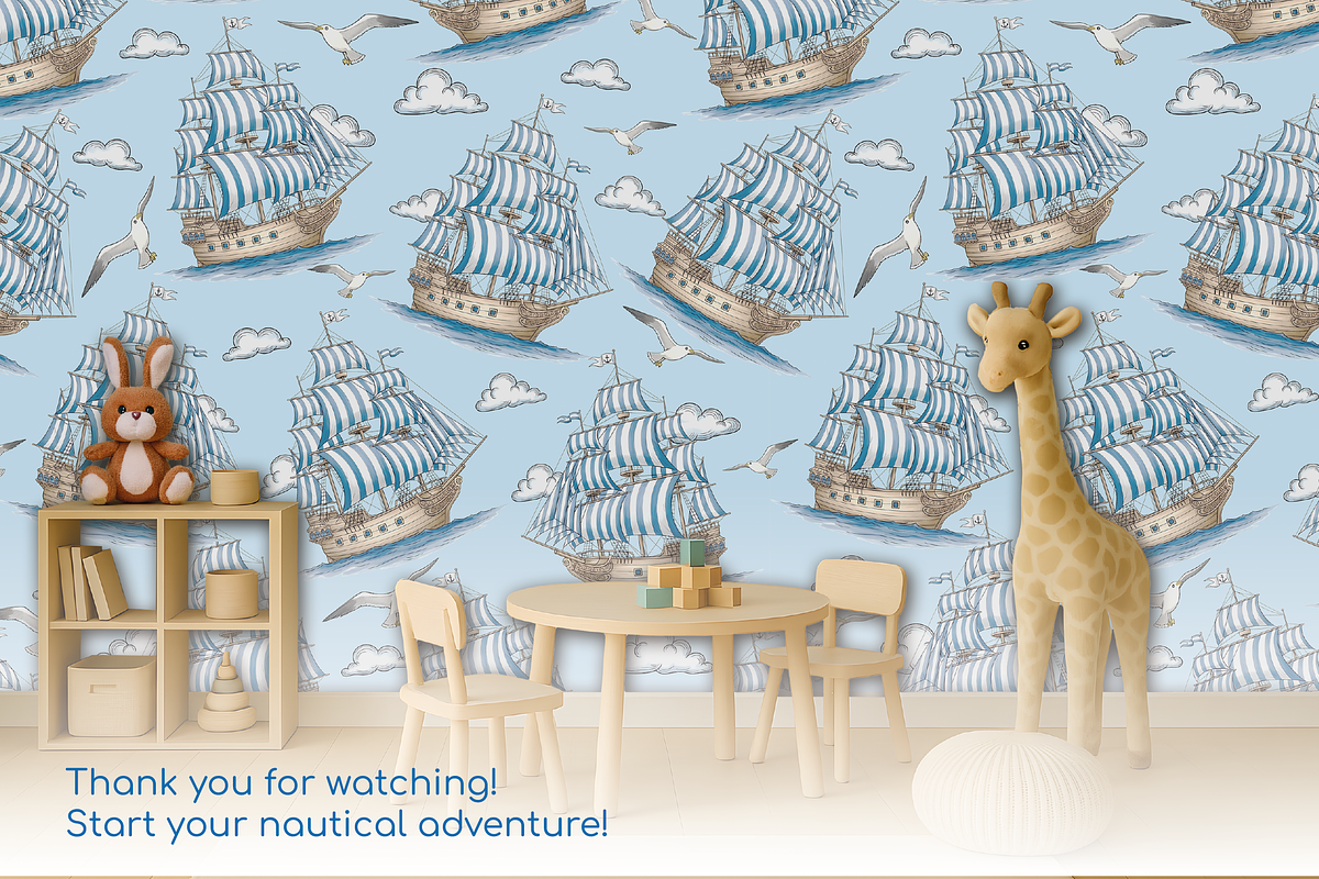 Sea Voyage Cute Animals, an Illustration by lokfrid (Photo 12 of 12)