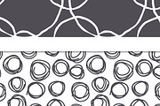 Doodle. Seamless Patterns Set, a Pattern Graphic by Curly_Pat (Thumbnail 5 of 5)
