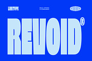 Revoid - Bold Condensed Font, a Sans Serif Font by limitype (Thumbnail 1 of 12)