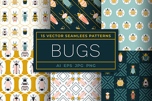 The Bugs In Art Deco Style