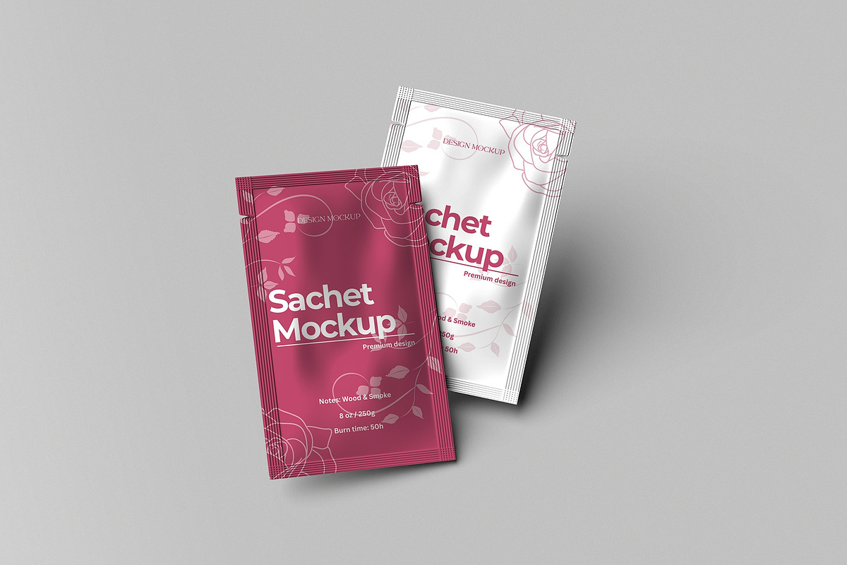 Sachet Mockup, a Packaging Mockup by hokagata (Photo 5 of 5)