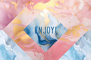 Marble Backgrounds. Pink Blue Gold, a Background Graphic by MuzaArtStudio (Thumbnail 8 of 8)