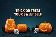 Cute Halloween Background Bundle, a Holiday Photo by hkmonir (Thumbnail 7 of 21)