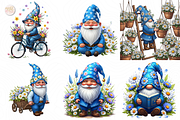 Spring Gnome PNG Clipart Cute, an Object Illustration by KennedyStudio (Thumbnail 3 of 5)