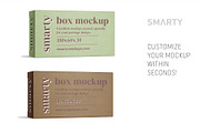Box mockup 110x60x30, a Packaging Mockup by Smarty Mockups (Thumbnail 3 of 5)