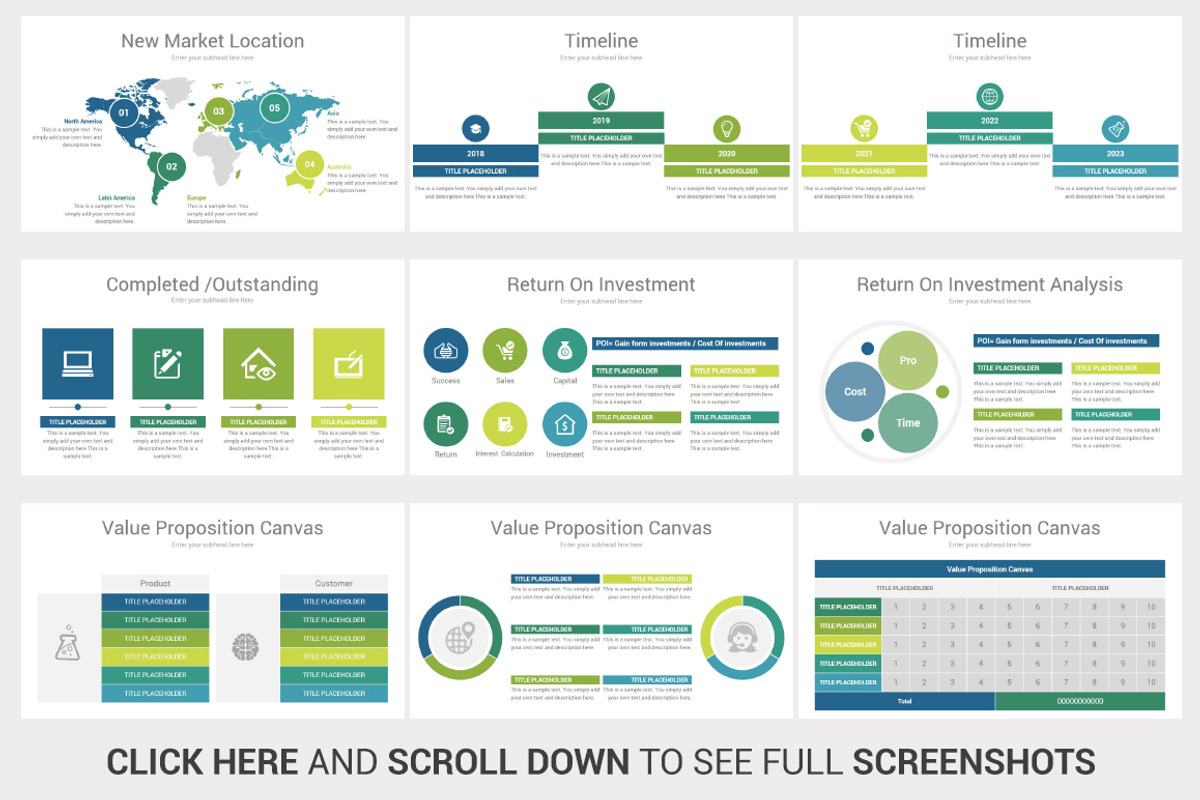 60% OFF - Infographics PowerPoint, a Presentation Template by OceanArt (Photo 13 of 55)
