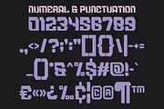 Digital Moneter - A Modern Techno Y2, a Sans Serif Font by Marvadesign (Thumbnail 4 of 8)