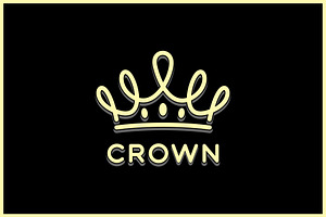Crown King Queen Princess Minimalist, a Branding & Logo Template by Atlantis X Nurman Arbai