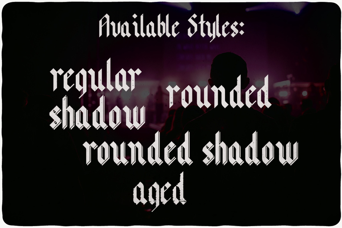 Main Stage typeface preview 4
