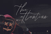 The Attention, a Script Font by Aldedesign (Thumbnail 9 of 9)