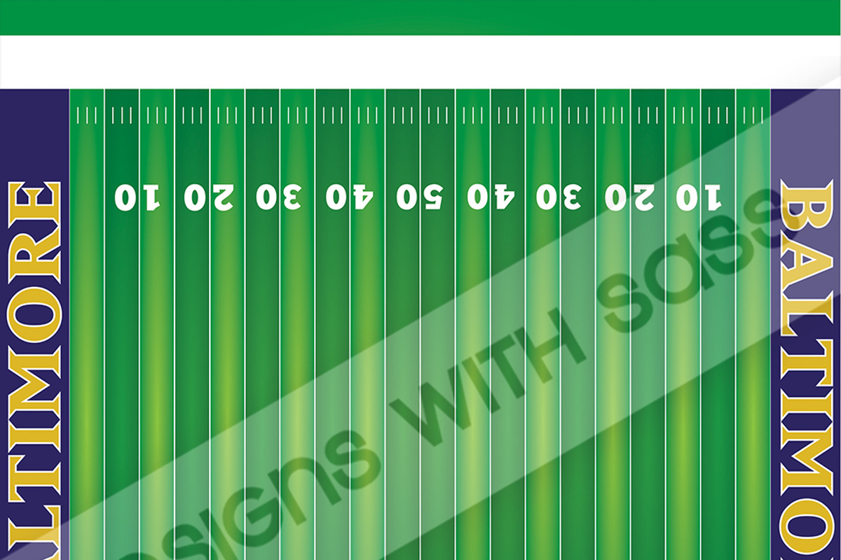 Baltimore Football Paper Pattern, a Pattern Graphic by Designs With Sass (Photo 6 of 8)