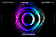 Data Flow - Vector Bundle, a Technology Illustration by Colorpong (Thumbnail 2 of 19)