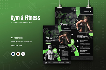 Gym Flyer, a Flyer Template by Fannan Studio