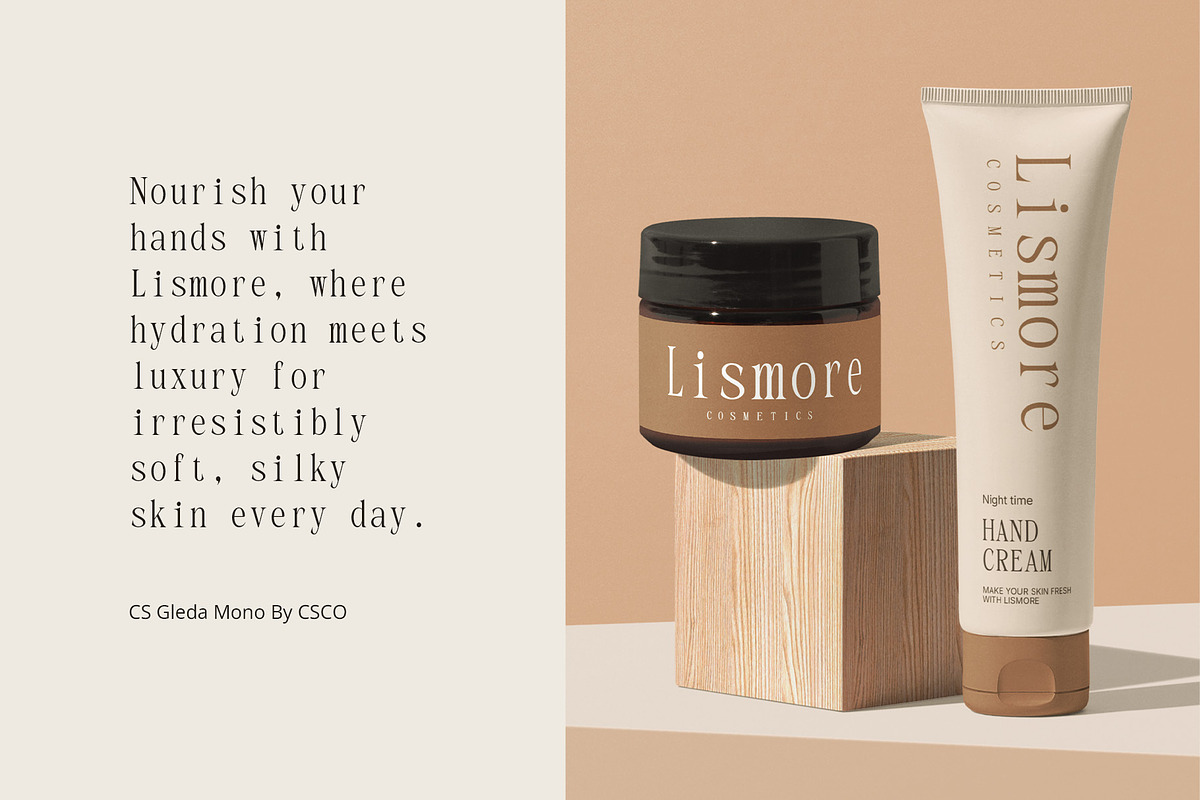 CS Gleda Mono – Monospaced Font, a Serif Font by Craft Supply Co. (Photo 2 of 8)