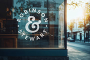 Window Logo Mockup, an Advertising Mockup by Design Squad (Thumbnail 2 of 4)
