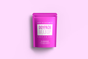 Doypack Mockup - 8 views, a Packaging Mockup by Illusiongraphic (Thumbnail 7 of 19)