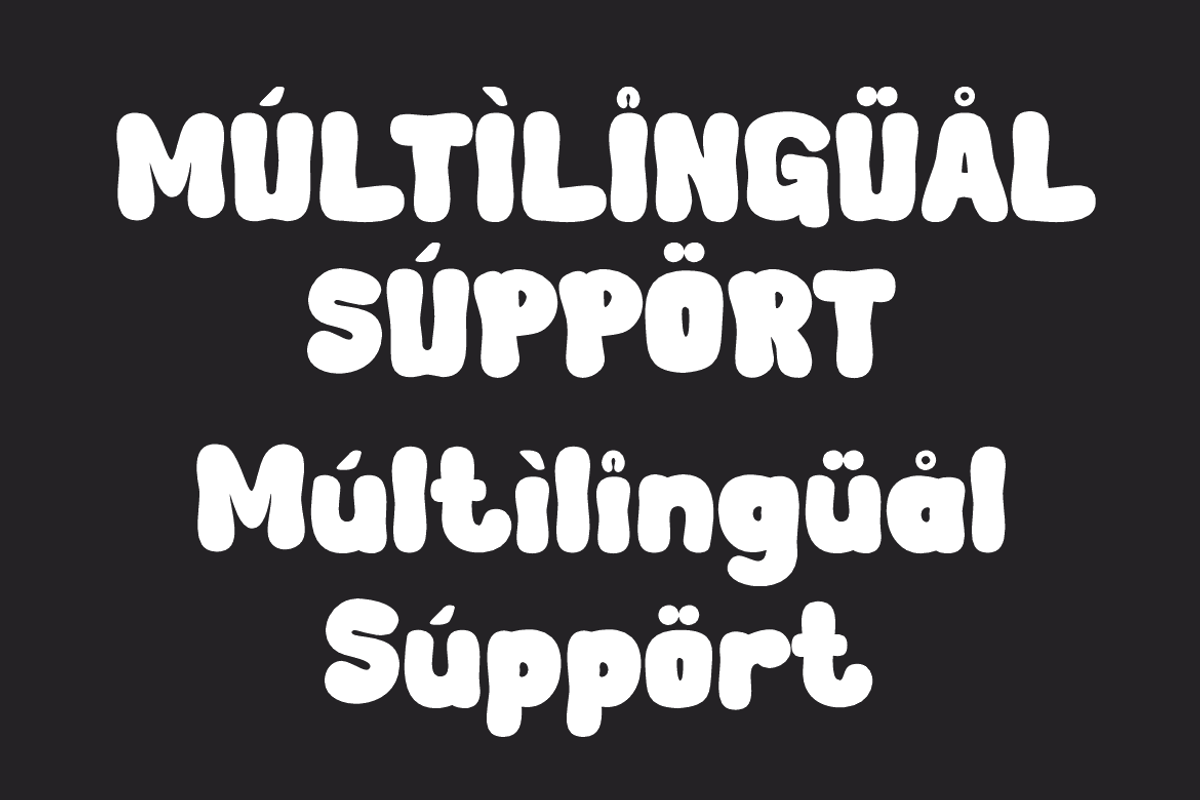 Hokey Mefun - Groovy Font, a Sans Serif Font by QR Design Studio (Photo 6 of 12)