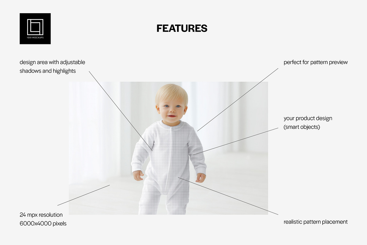 Toddler's Bodysuit Lifestyle Mockup, a Shirt Mockup by 1001 mockups (Photo 2 of 8)