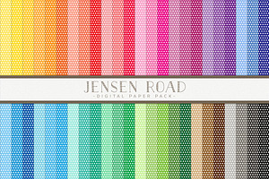 Micro Polka Dot Rainbow Value Pack