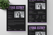 Modern Minimalist CV Resume, a Resume Template by Annora Studio (Thumbnail 2 of 6)