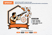 Trapshooting and Clay Pigeon Clipart, a Sport Illustration by Guavanaboy (Thumbnail 2 of 3)