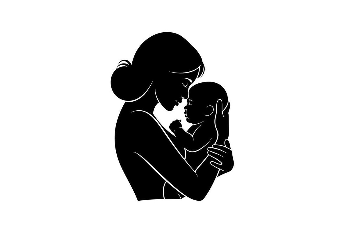50 Mother and Baby Love Silhouette S, an Illustration by Designs_River (Photo 26 of 51)