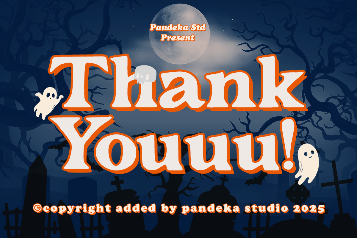 Braculla - A Halloween Serif, a Serif Font by Pandeka Studio (Photo 9 of 9)