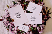 Blossom Stationary Mockup Bundle, a Print Template by Barn Owl Studio (Thumbnail 5 of 10)