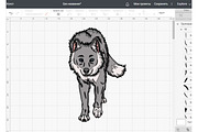 Wolf svg eps png pdf, wolf clipart, an Animal Illustration by Bila Vorona (Thumbnail 4 of 9)