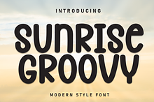 Sunrise Groovy | Script Font