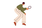 People search with magnifying glass, a Person Illustration by Good Studio (Thumbnail 4 of 6)