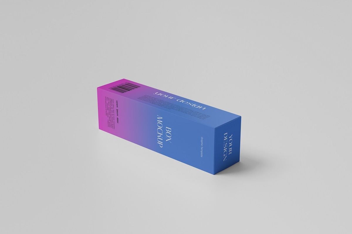 Vertical Box Mockup, a Packaging Mockup by Pexelyou (Photo 5 of 5)