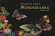 Monogramia Dual Style, a Script Font by Dz Akali (Thumbnail 1 of 6)
