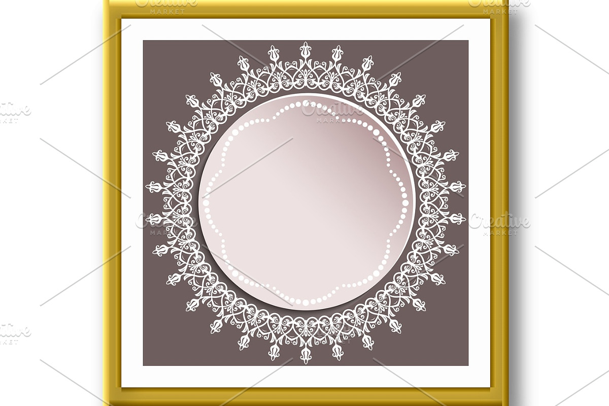 Winter Vector Round Frane With, an Object Graphic by FineArtStudio (Photo 3 of 3)
