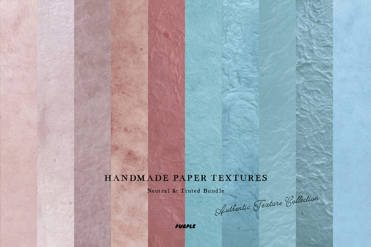 Handmade Paper Textures, a Background Graphic by Purple (Photo 15 of 22)
