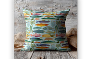 Briny - Fish Sardine Pattern, an Animal Illustration by Brush Berry Studios (Thumbnail 4 of 6)