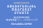 Meltburn - Groovy Display Font, a Handwritten Font by Timurtype (Thumbnail 6 of 7)