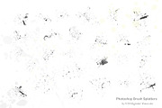 Paint Splatter Brushes Graffiti, a Brush Add-On by FOXYdigitalart (Thumbnail 2 of 11)