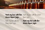 Sweet Waterfall, a Serif Font by Sentavio (Thumbnail 3 of 11)