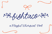 Fishtaco Script - Whimsical Font